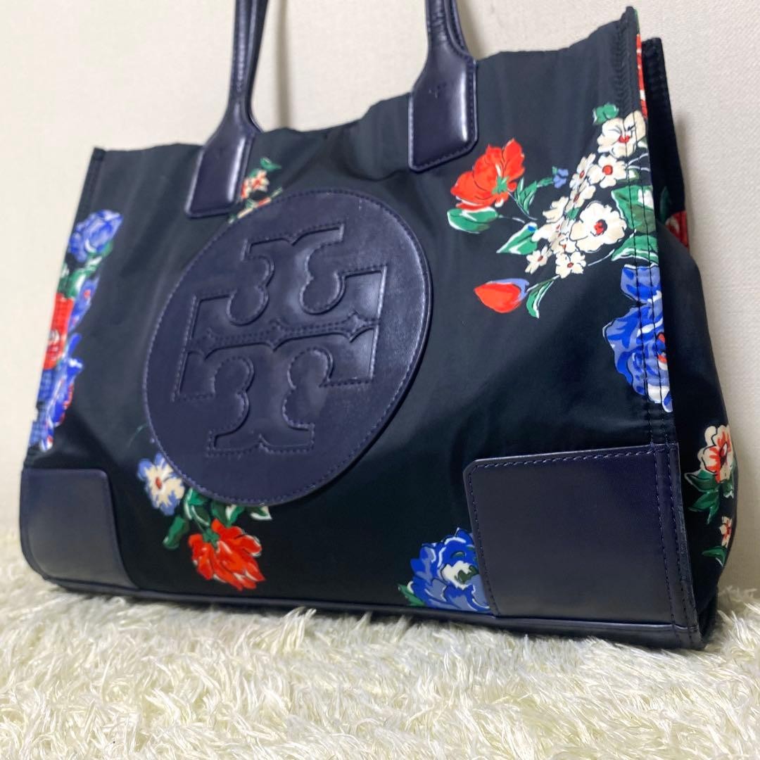 TORY BURCH Tory Burch Tote Bag Ella Botanical Floral Pattern