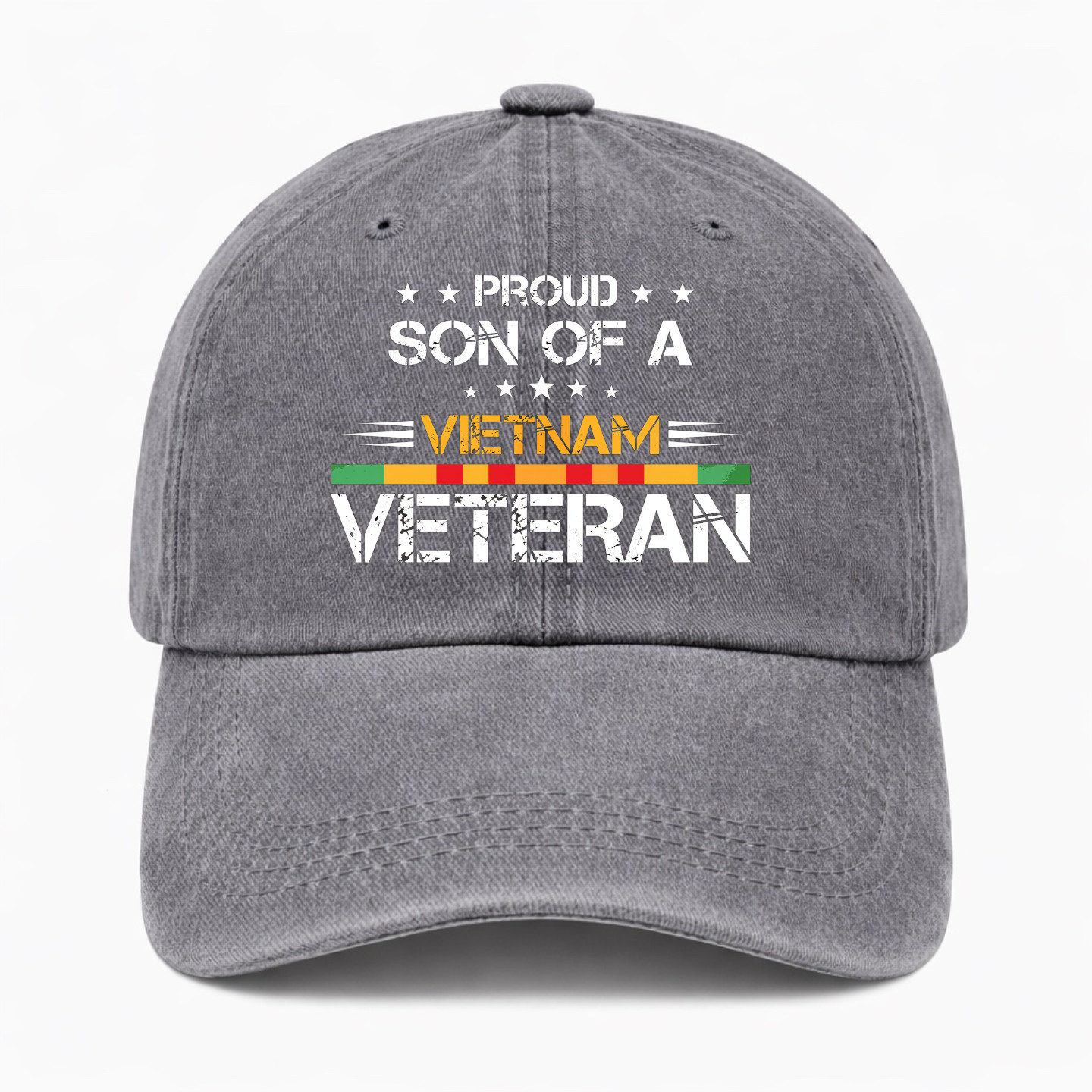 Vietnam Veteran Son Hat Proud Military Family Gift Adjustable Dad Baseball Cap