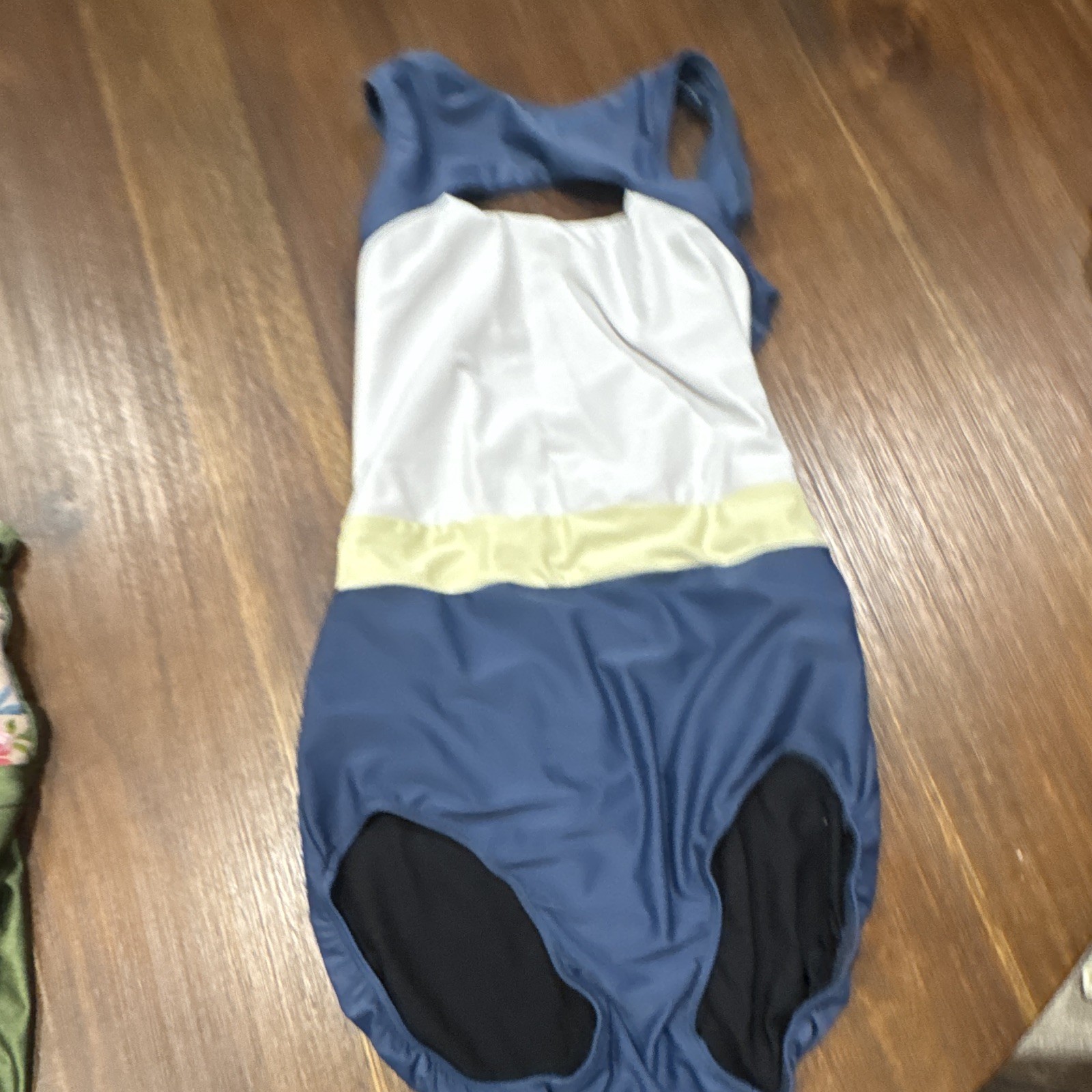 Five Dancewear Women’s Blue Colorblock Unitard Leotard Polyester Blend M.A