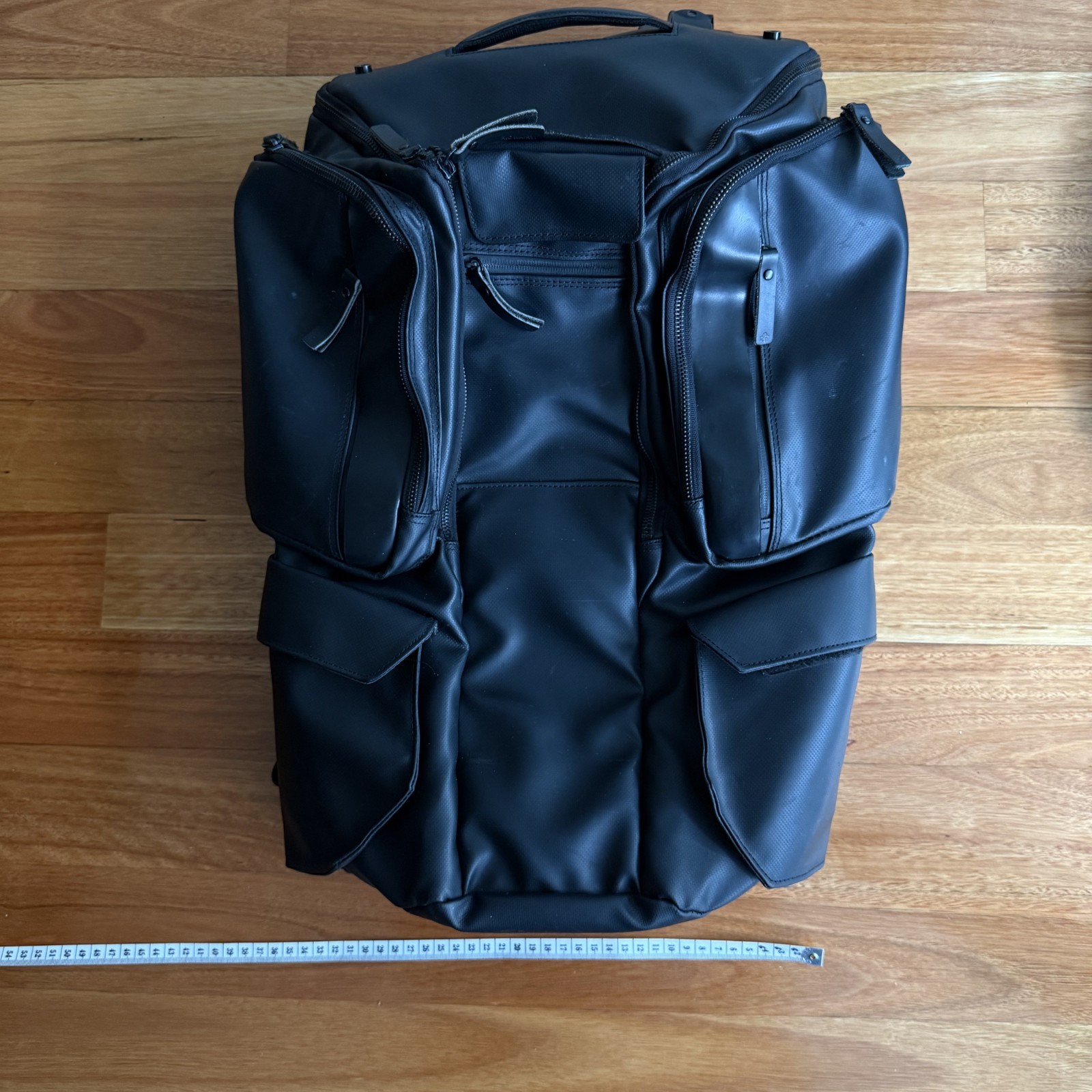 RIOKAIRYU Mavericks HEXA Black Backpack Rare Technical Laptop Commuter Daypack
