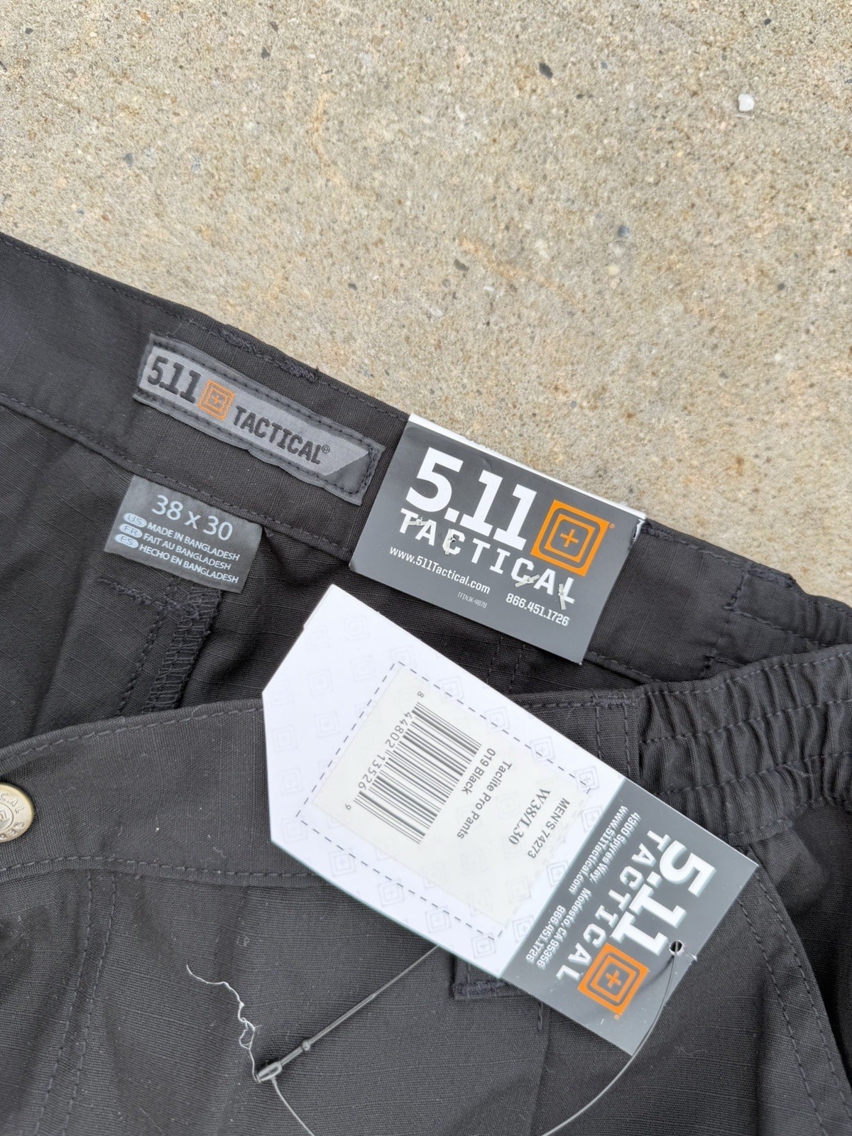 NEW 511 Tactical Taclite Pro Cargo EMS Pants Mens 38×30 NWT Black Work Utility