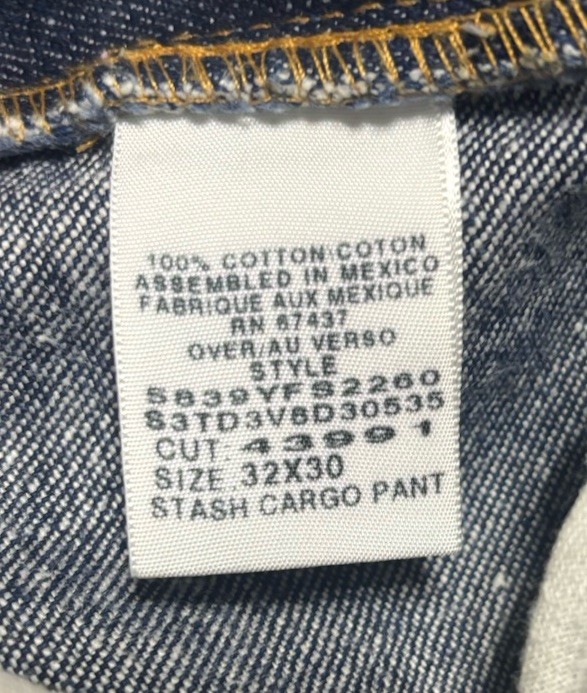 Vintage Ralph Lauren Polo Jeans Company Military Pants 30×32 Stash Cargo Pants
