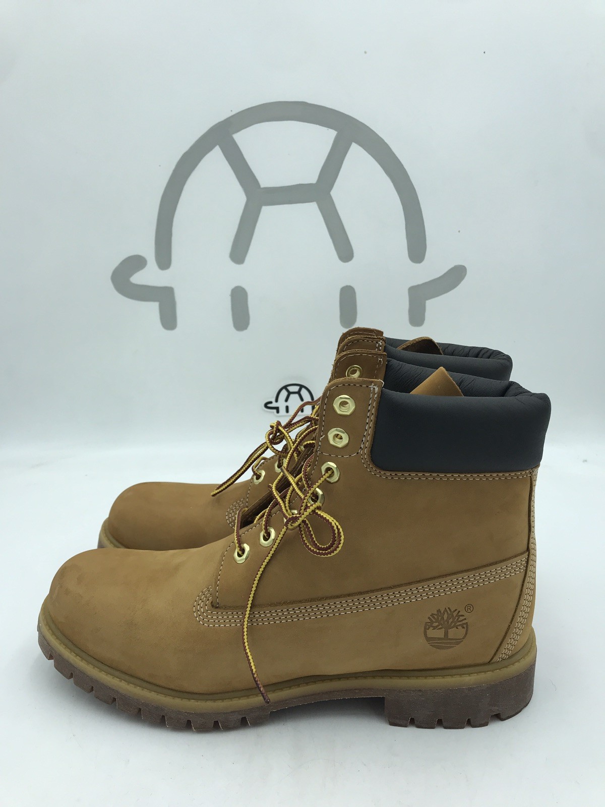 Timberland 6 Inch Boot Wheat Nubuck Size 10.5