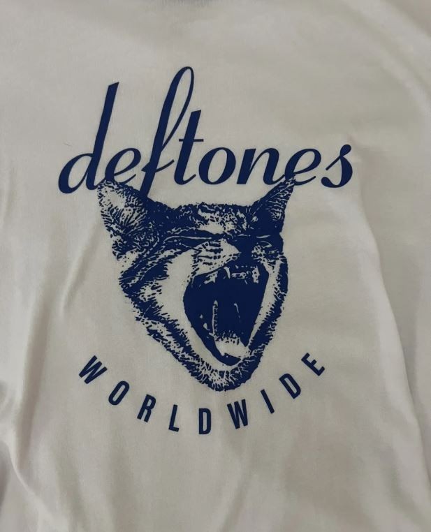 Deftones Cat Worldwide 90s Classic Style White T shirt Men Women Unisex NH28912