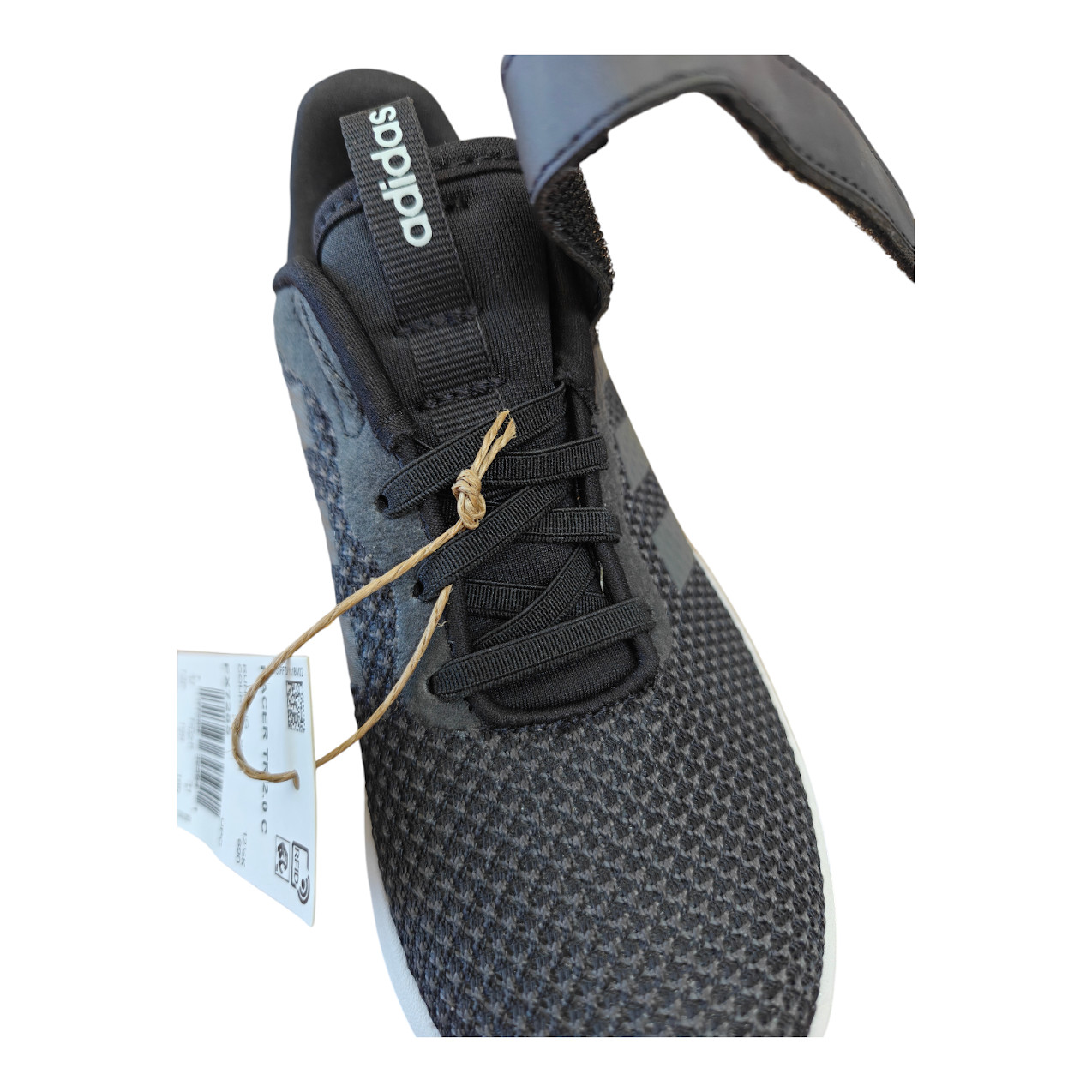 Adidas Unisex Child Racer Tr 2.0 Kids Running Shoes Size 13K Black