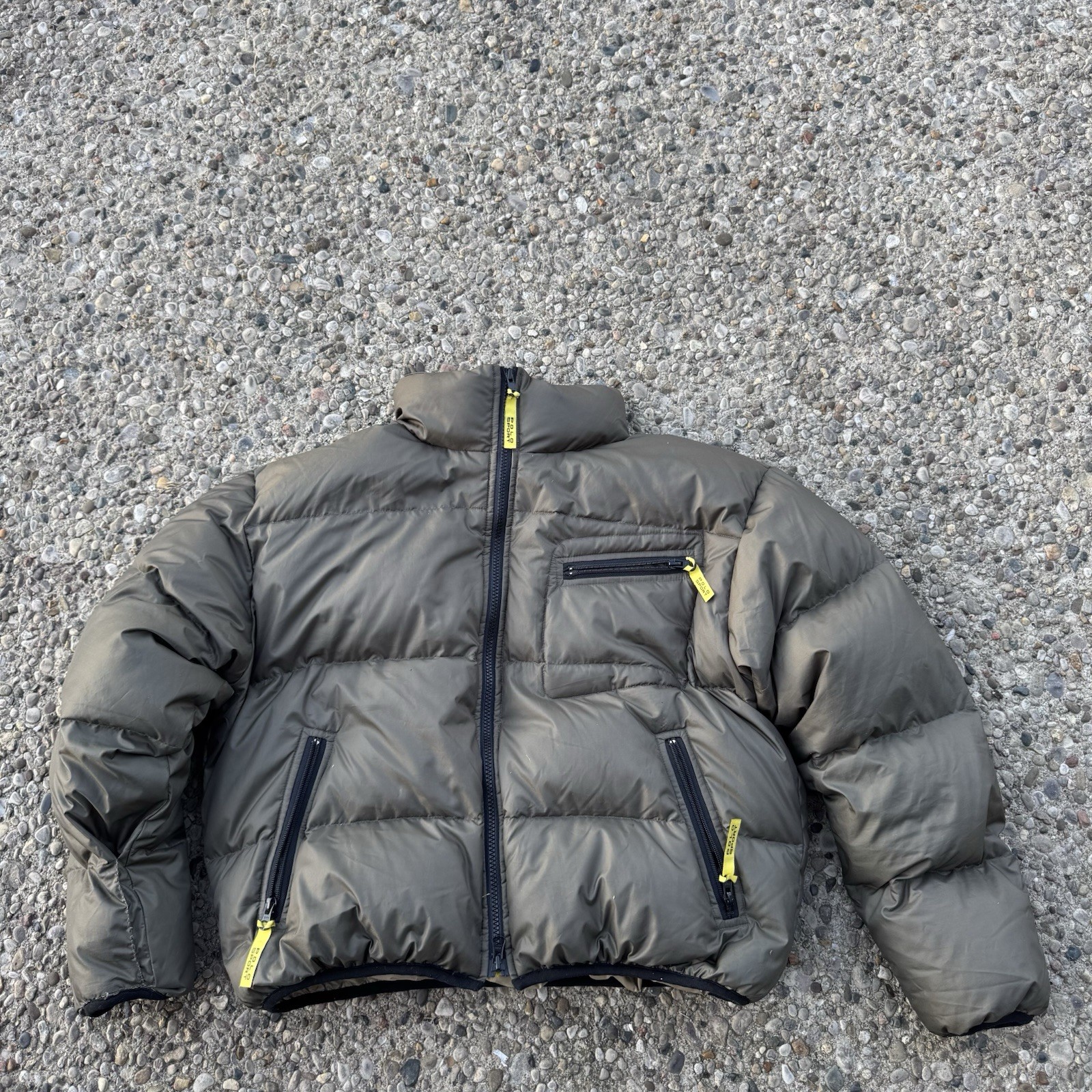 Vintage Ralph Lauren Polo Sport Down Jacket Women’s Sz Large Fair Condition