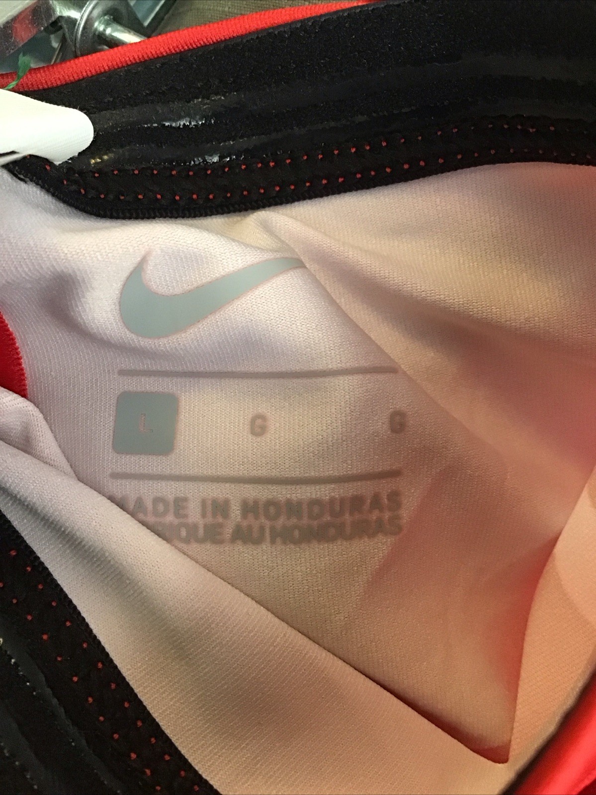Nike State Track And Field Red Arm Sleeves Size Large New UM-AA