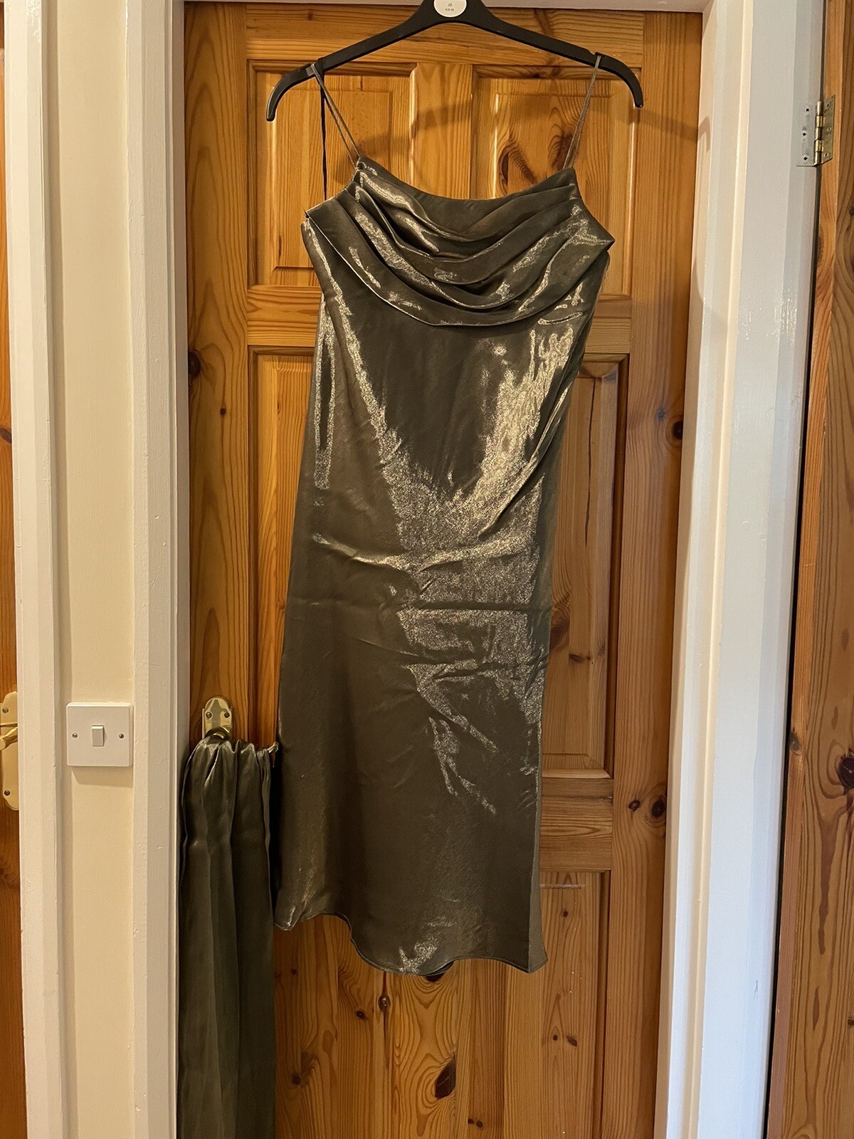 Evening Cocktail Party Prom Dress with Stolle by Marvie UK Size 14