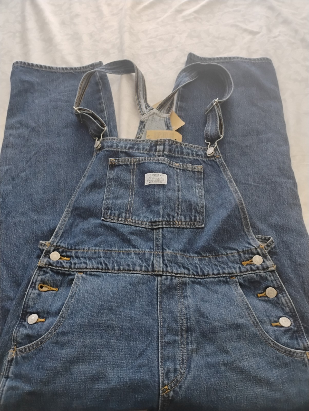 Levi’s Mens Denim Overalls Bib Size M