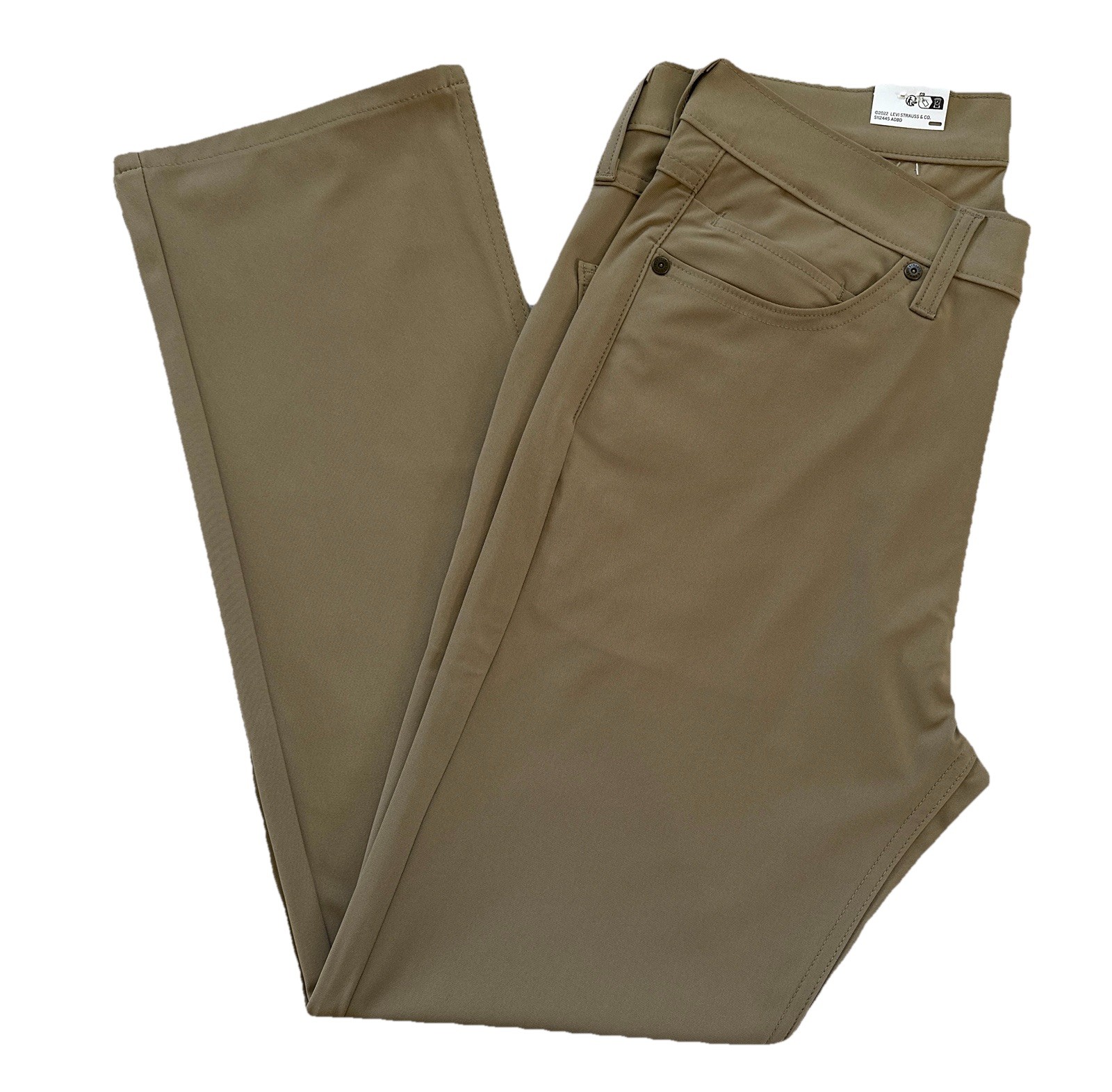 Levi’s Men’s 514 Straight Tech Pants, Beige