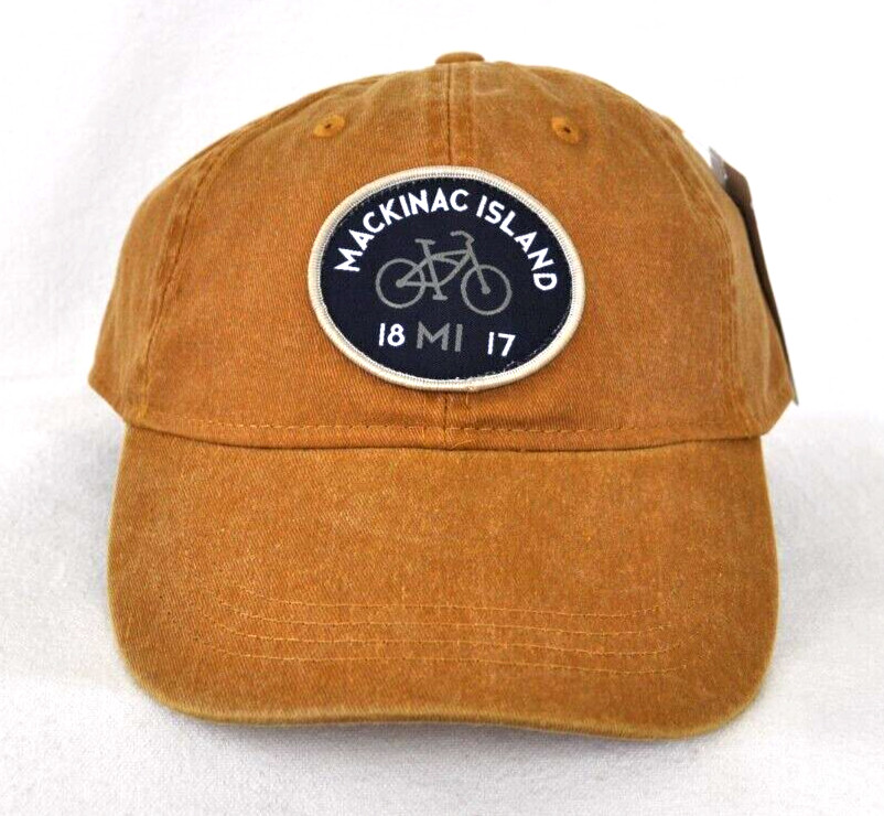 *MACKINAC ISLAND MICHIGAN* Biking Ball cap hat *OURAY 51004*