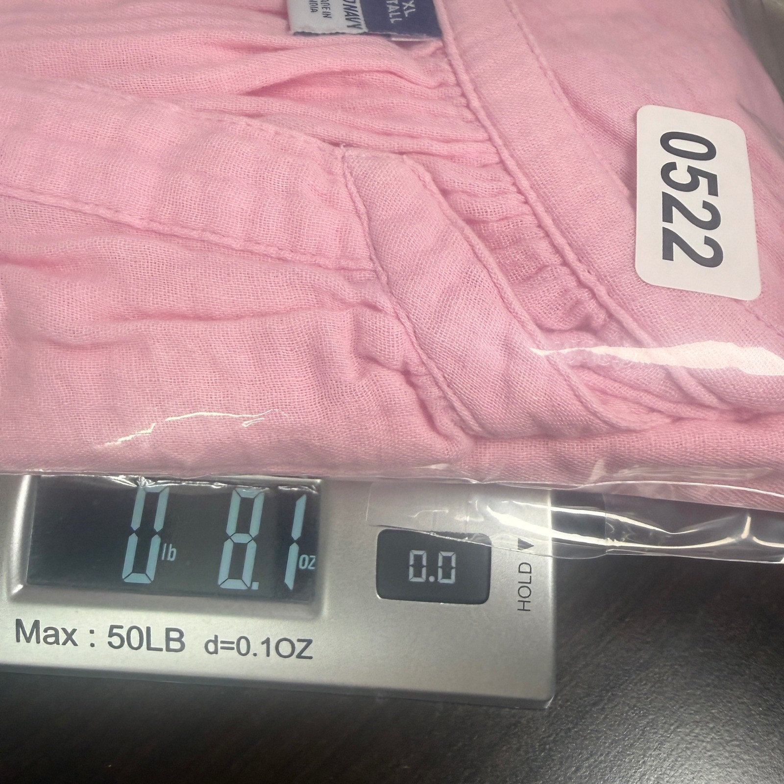 Old Navy Peasant Blouse Womens XL Tall Pink Cotton Gauze Split Neck Top