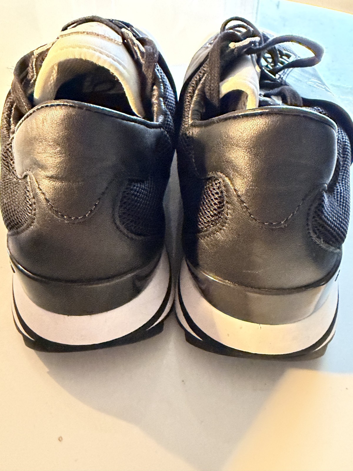 Y-3 Rhita Sport CG3198 Women’s Size 10 Black/White Sneakers w/ Box Dust Bags Tag