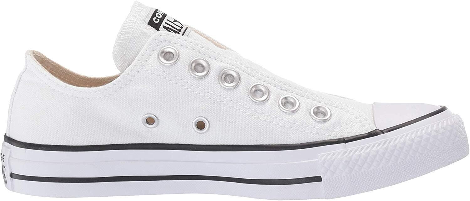 Converse Unisex 164301F White Classic Low Top Slip On Shoes US Men 4 Women 6