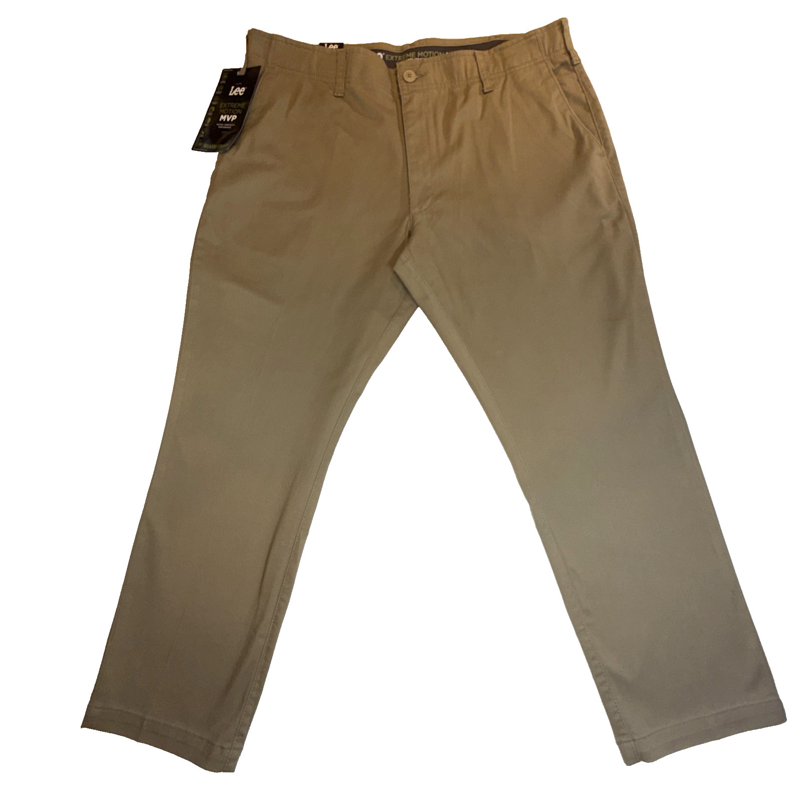 NWT Lee Extreme Motion MV Oscar Khakis Men’s 38 X 29 Relaxed Fit New with tags