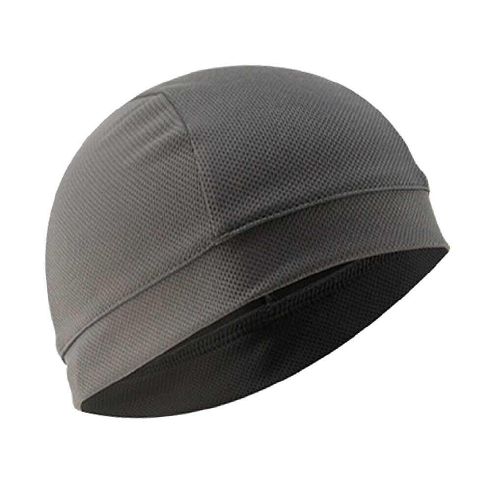 1-3PCS Men Moisture Wicking Skull Cap Helmet Liner Running Beanie Caps Dome Cap