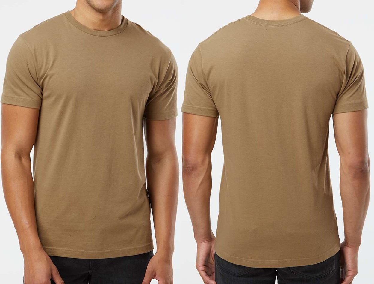 Mens 100% Soft Ringspun COTTON T-Shirt Retail Fit Fine Jersey Tee S-3XL NEW!