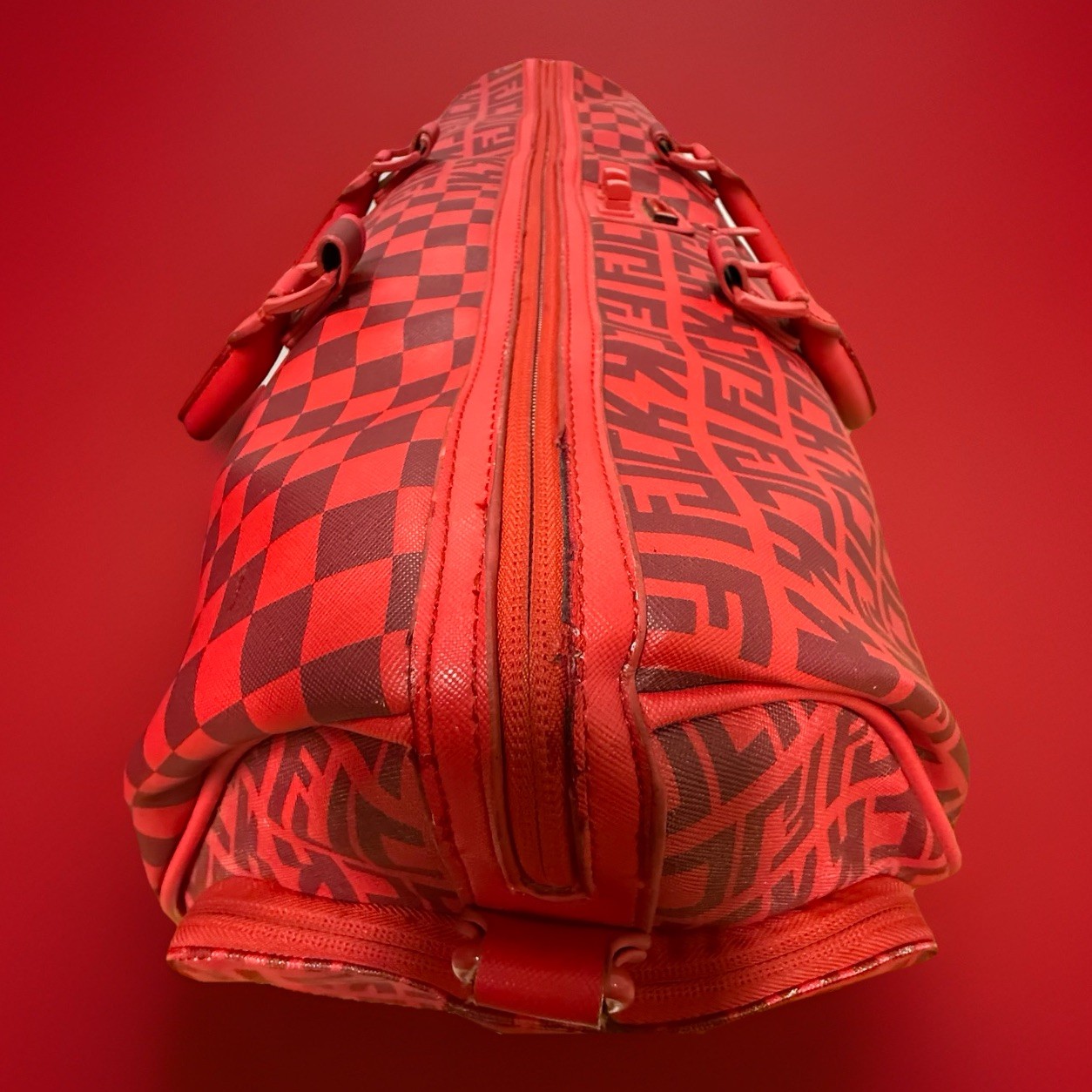RARE SPRAYGROUND DUFFEL & BACKPACK SET VINI VIDI VICI RED SHARK – SOLDOUT 4EVER