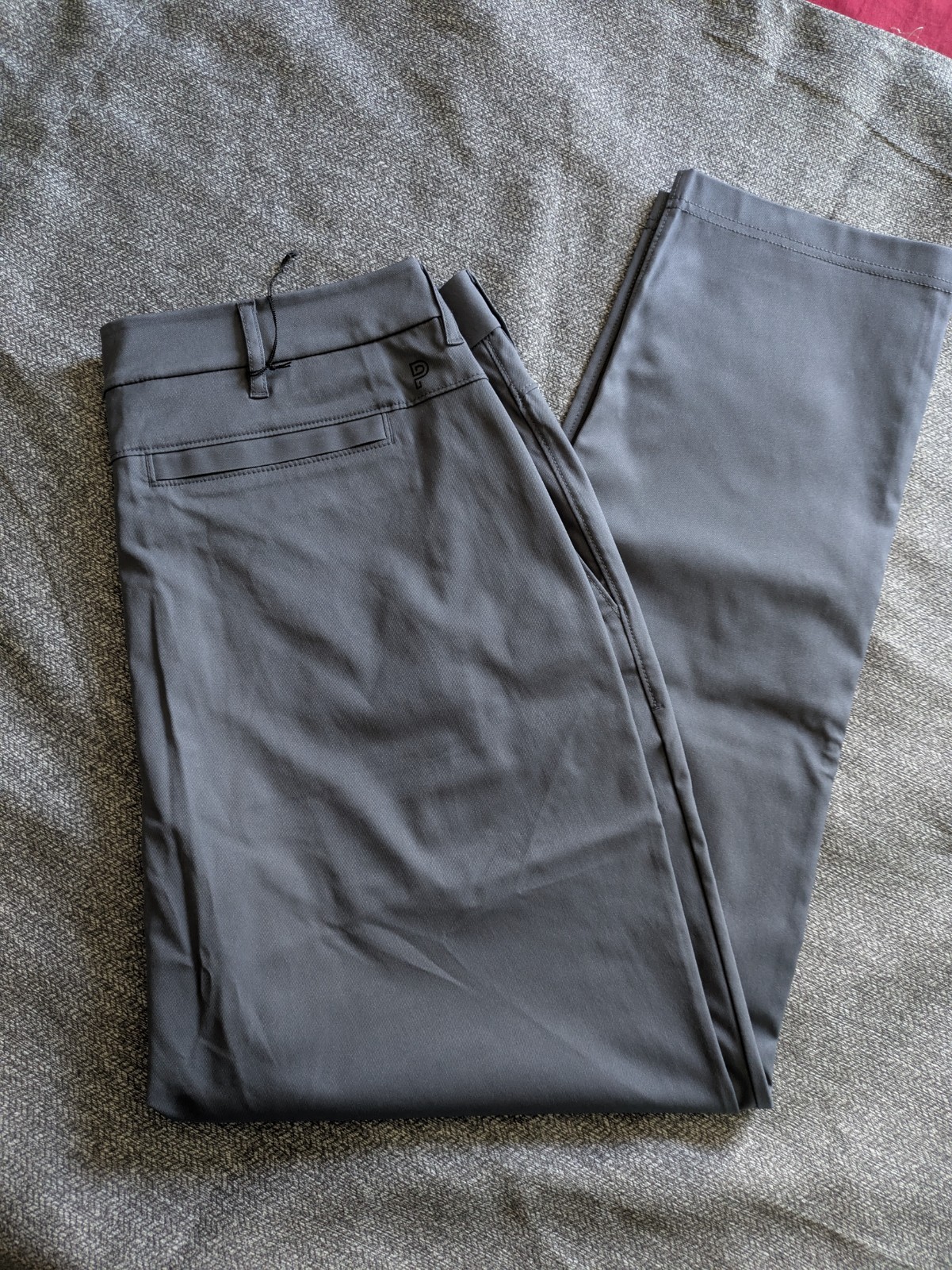 Public Rec Men’s Dealmaker 5-Pocket Pants – Grey (33×30)