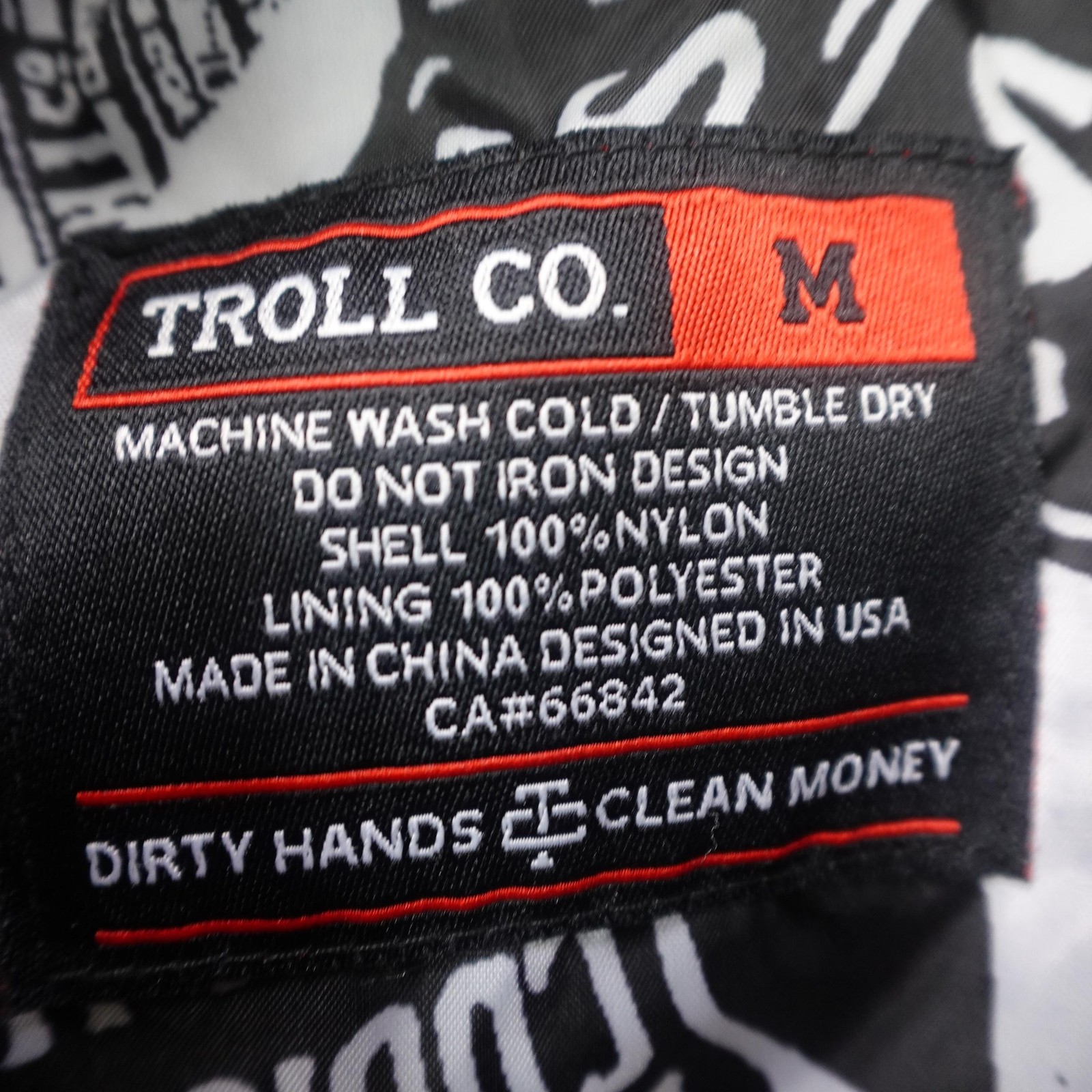 TROLL CO Vest Mens Medium Gray Redford Quilted Windbreaker Insulated Lightweight