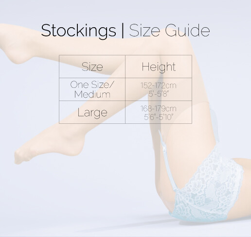 Silky – Smooth Knit 15 Denier Stockings 100% Nylon