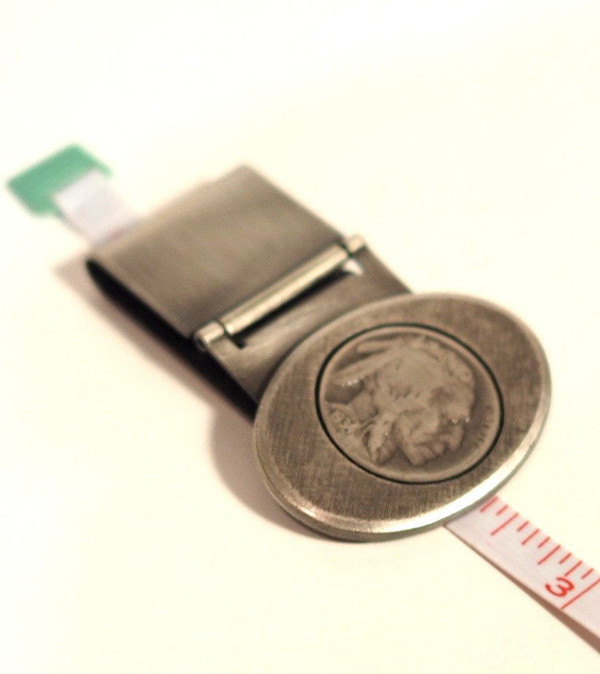 Sterling Silver Cool Buffalo Nickel Money Clip