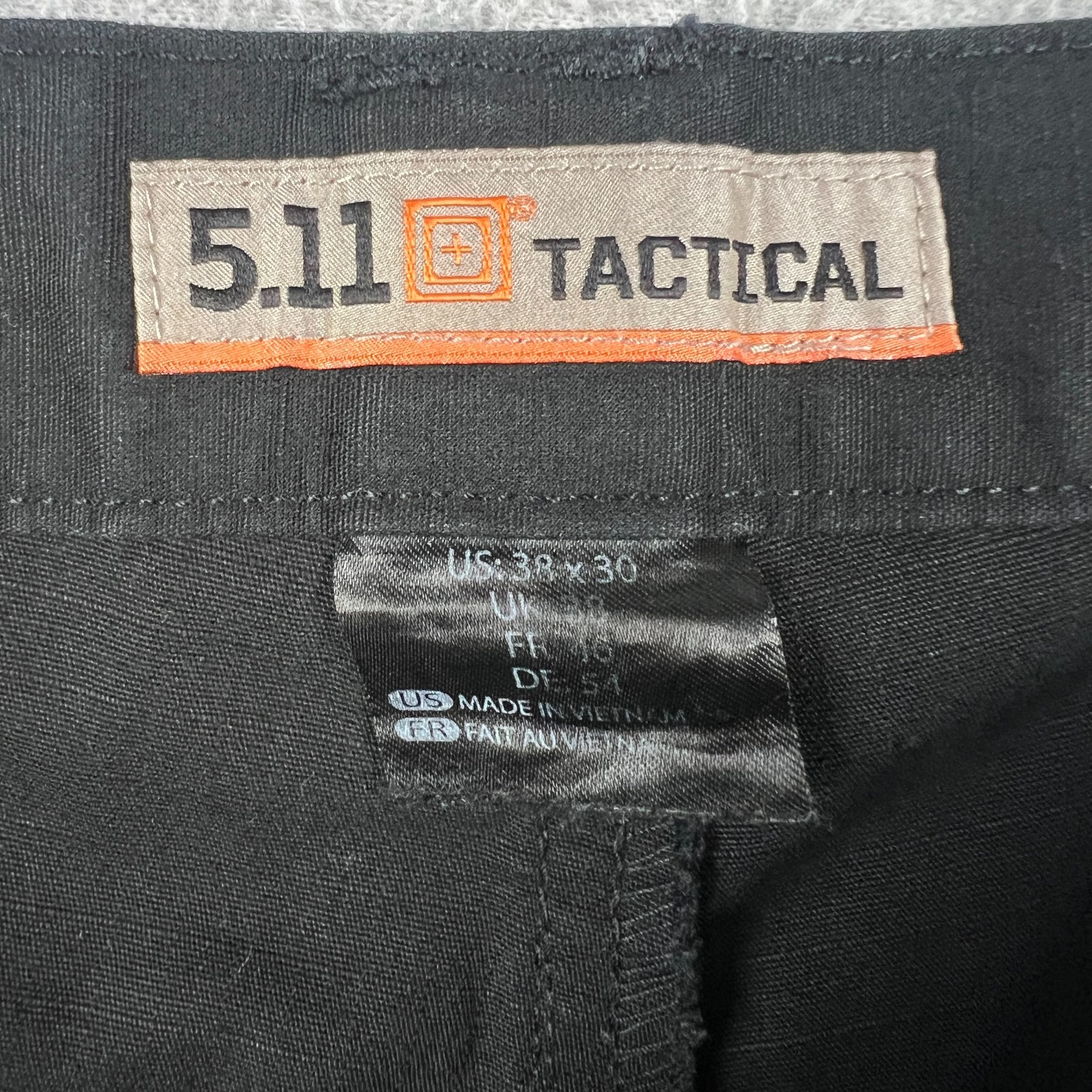 5.11 Tactical Taclite Pro Ripstop Cargo Pants 38×30 Mens Black Work Utility
