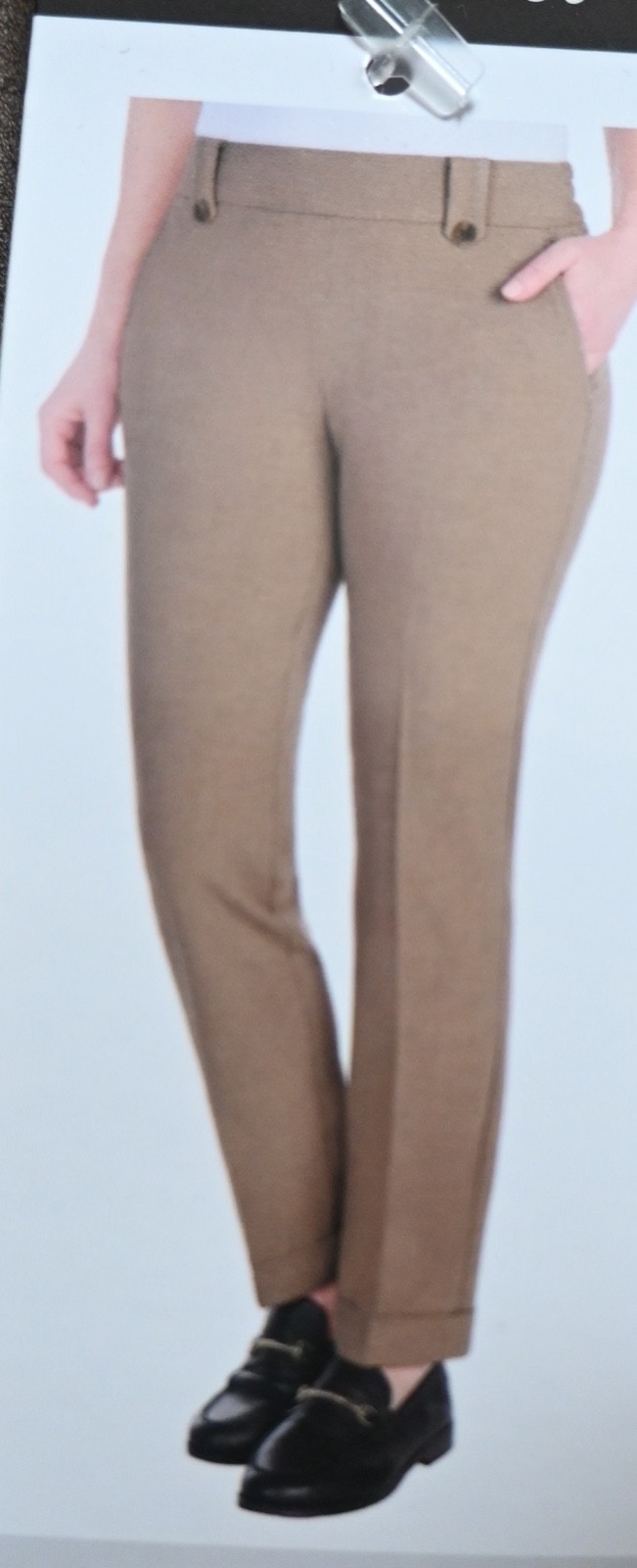 Stretch Pants with slash pockets Size L