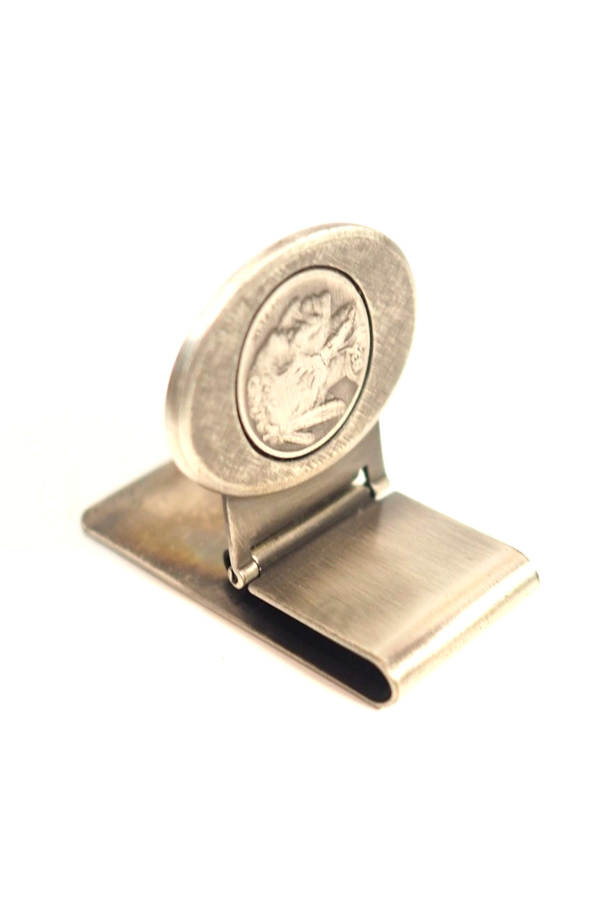 Sterling Silver Cool Buffalo Nickel Money Clip