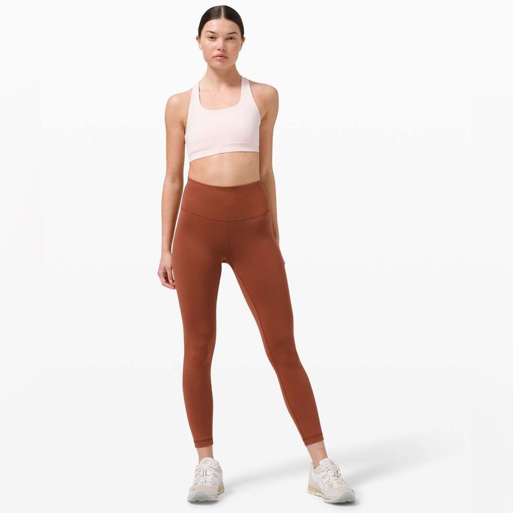 Lululemon Wunder Train High-Rise Tight 25″Dark Terracotta Size 2