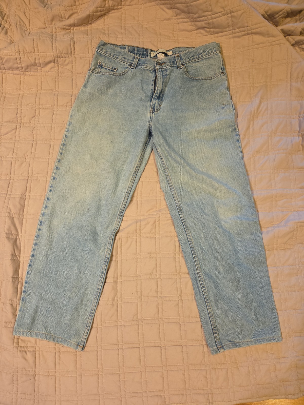 Sonoma Jeans Women’s 36×30 Life + Style Blue Light Wash Straight Leg Jeans