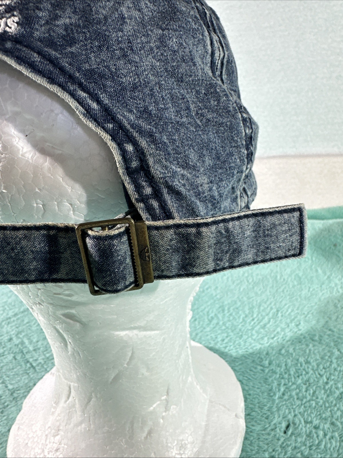 Adidas Blue Denim Stone Washed Adjustable