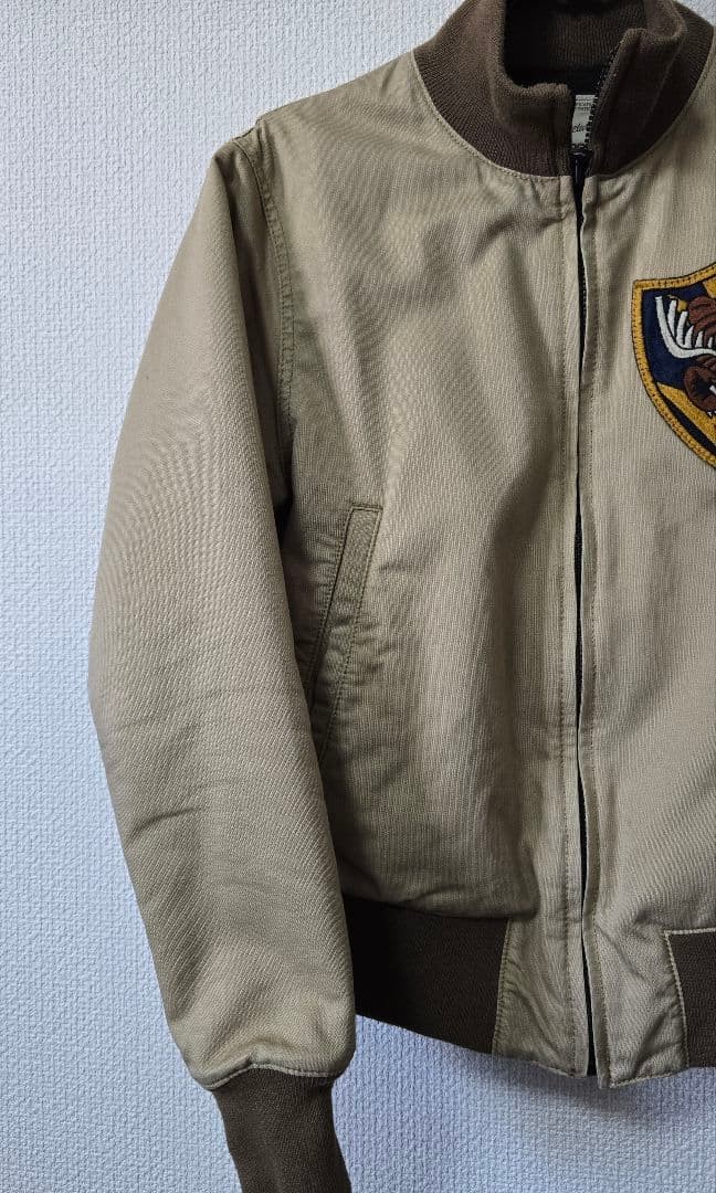 AVIREX Tankers Flying Tiger military Jacket Blouson Coat Men Size M Genuine
