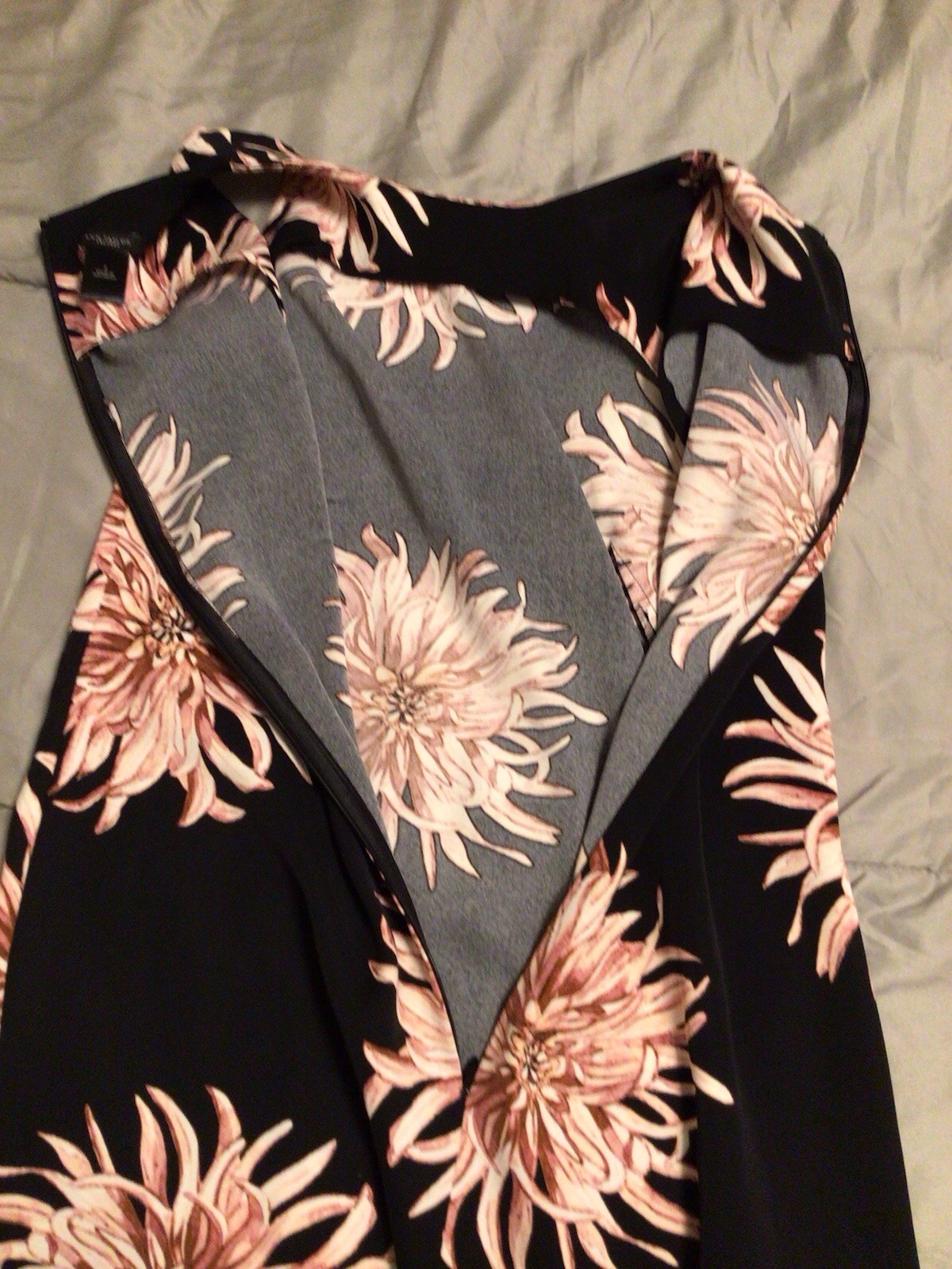 Ann Taylor Factory Women’s Sleeveless Dress Sz 2 NWT Black Floral Print