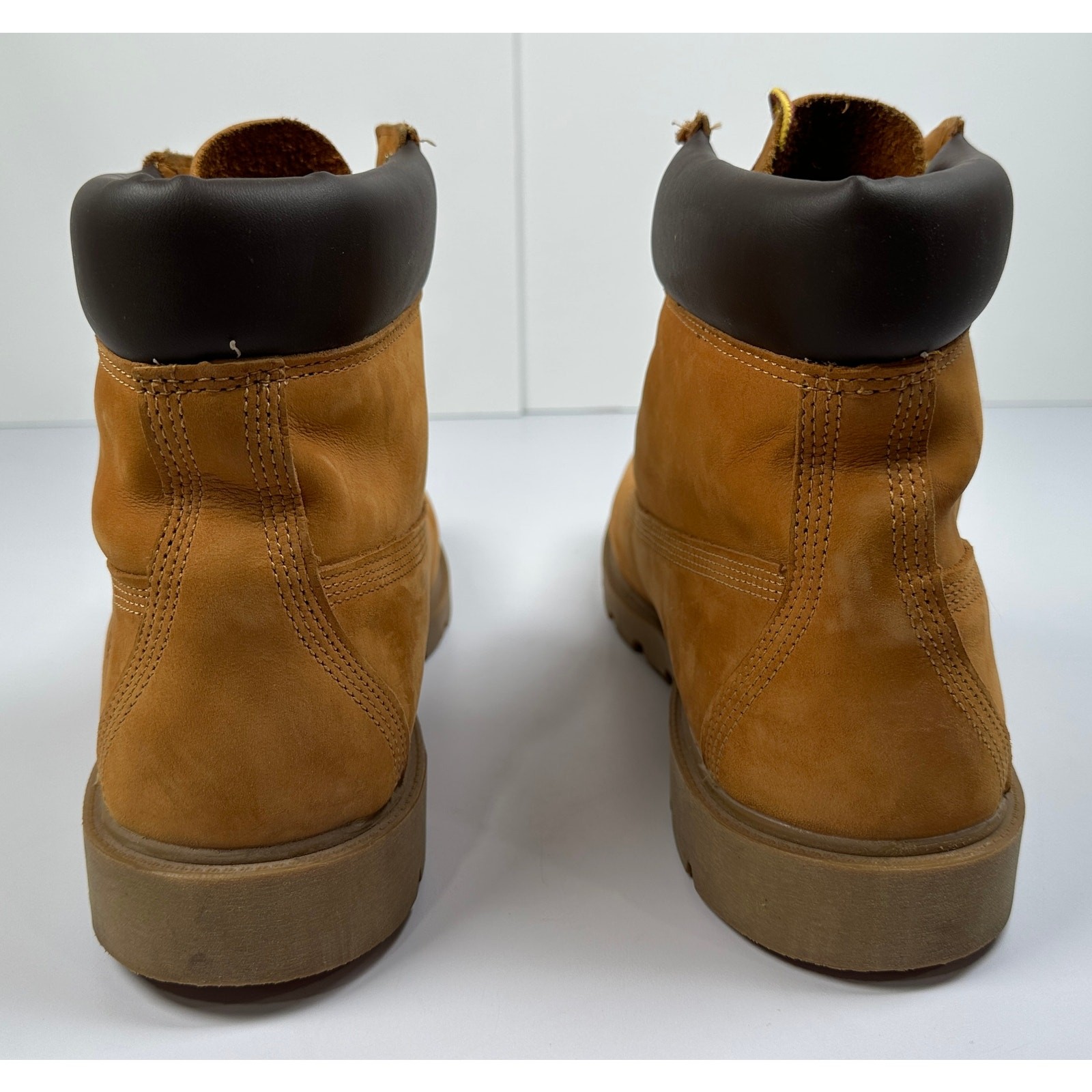 Timberland Men’s Basic Waterproof Boots Wheat Nubuck Size 13 NIB #07S