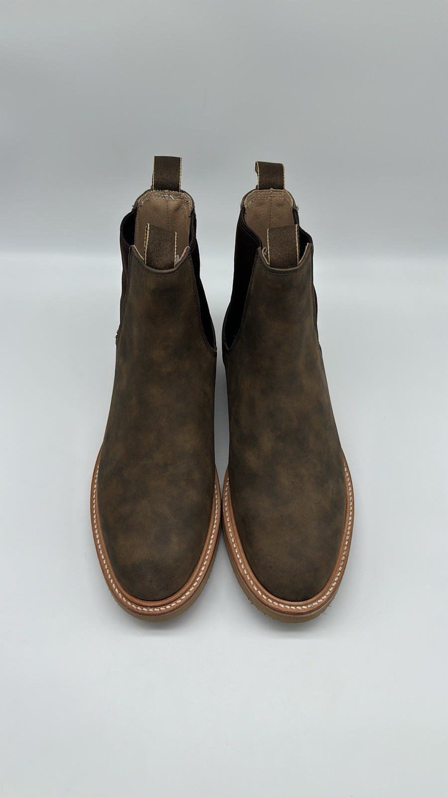 Taylor Stitch Ranch Boot Waterproof Espresso Grizzly Leather Men’s Size 11 D NEW