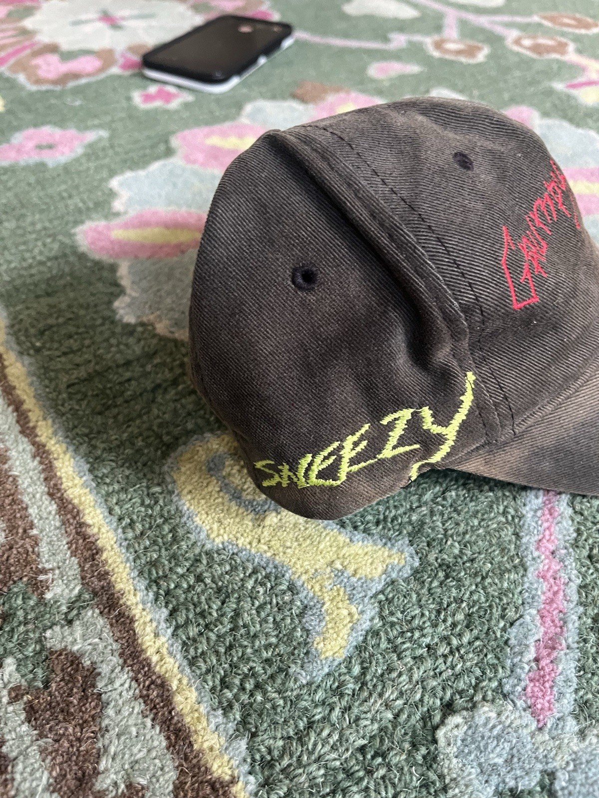 90’s Vintage Disney Store Snow White & The Seven Dwarfs Cartoon Strapback Hat