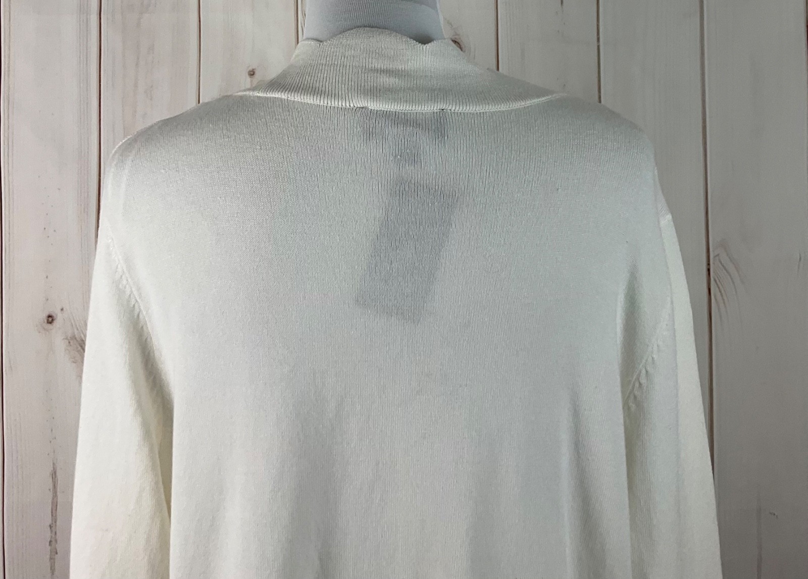 Ronni Nicole Cardigan Shrug Sweater Women Size XL White Bolero Open Front NWT