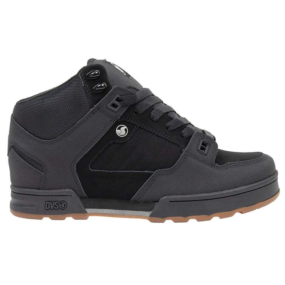 DVS Militia Round Toe Lace Up Mens Black Casual Boots DVF0000111014