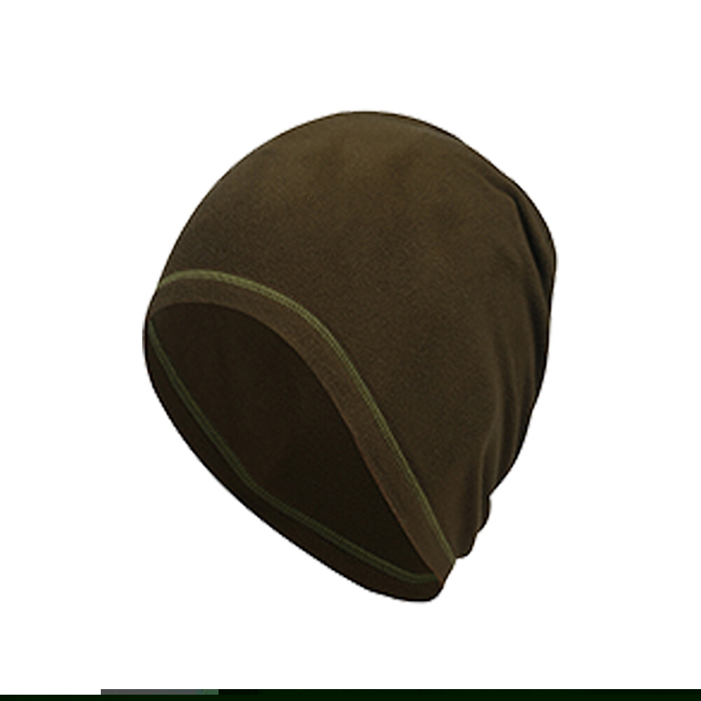 Winter Warm Skull Cap Fleece Beanie Hat Windproof Helmet Liner Cap for Men Women