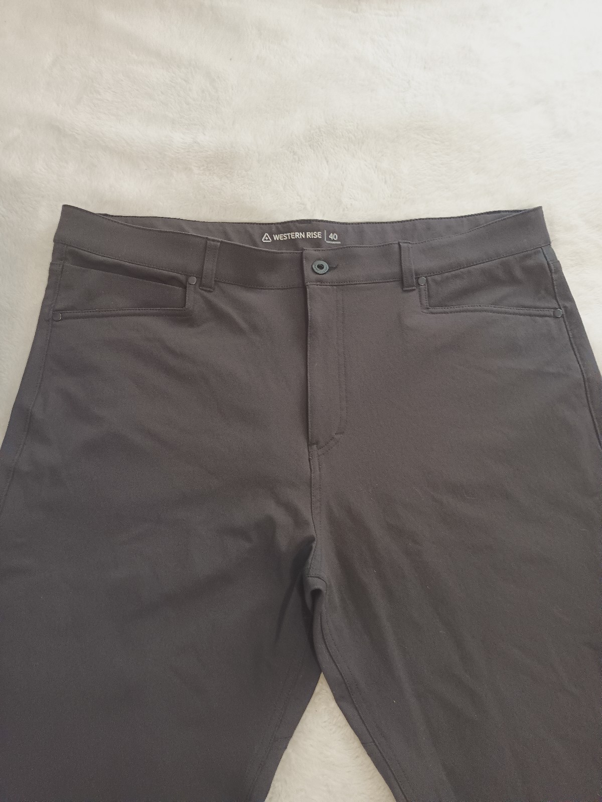 Western Rise Diversion Pants Classic Men’s 40×27 Black 4-Way Stretch EUC