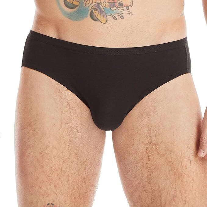 Men’s ULTRA Sexy Tiger Theme Bikini Brief Underwear – Assorted Colors (3-6 Pack)