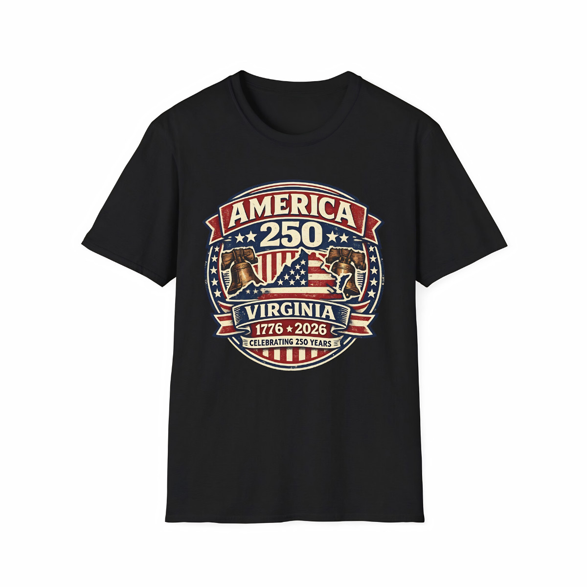 America 250 Virginia 1776-2026 Commemorative T-Shirt