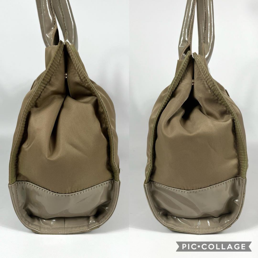 Tory Burch A4 Compatible Ella Tote Bag Nylon