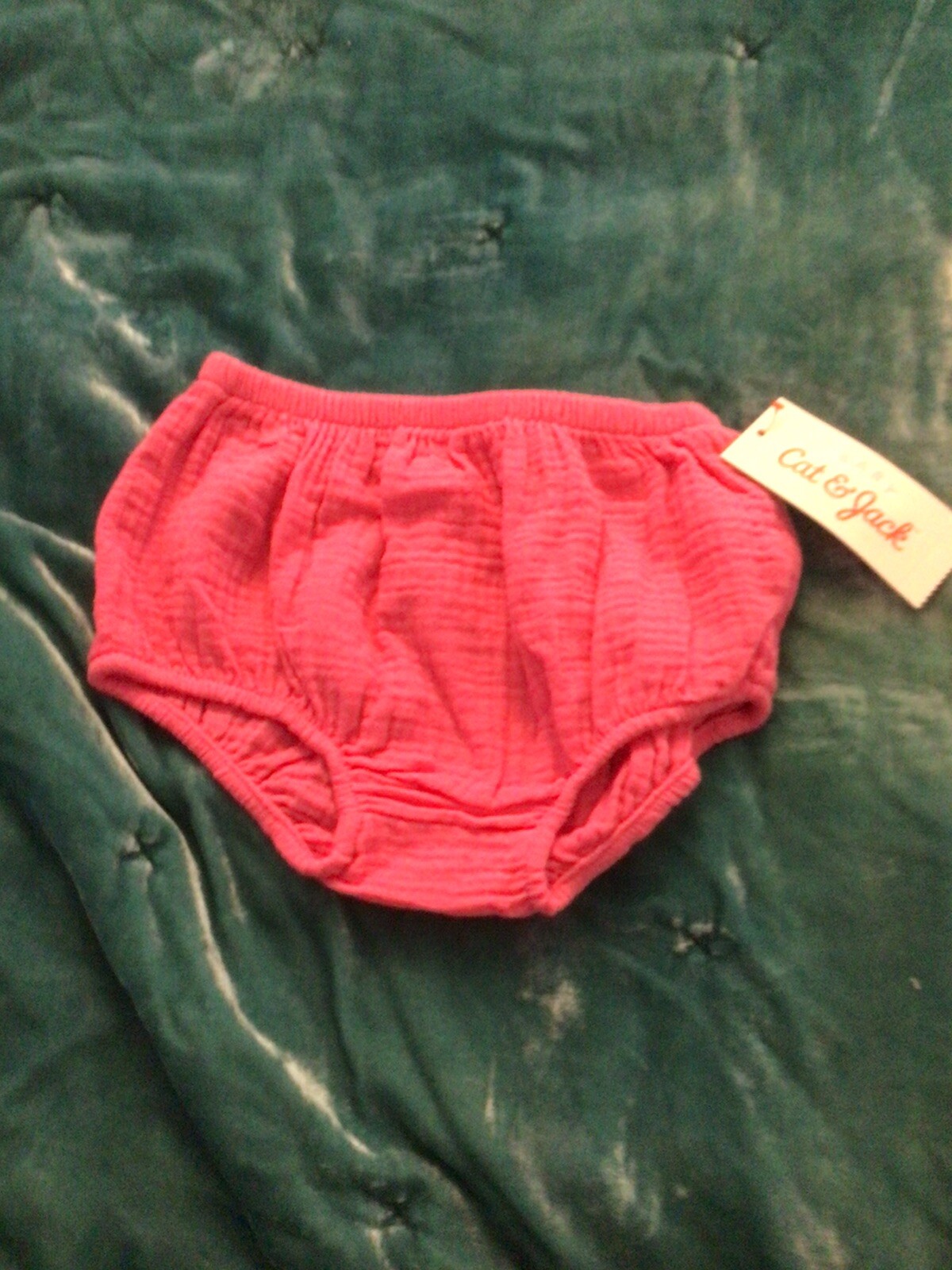 Cat & Jack Baby Toddler Bloomers Shorts Pink Muslin Gauze NWT 18M