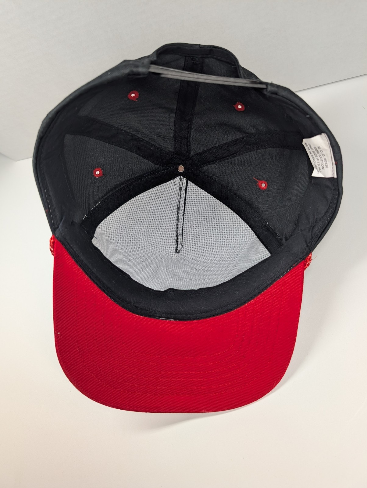 Vintage White Mobile Homes Snapback Hat Black Red Rope Cap Advertising