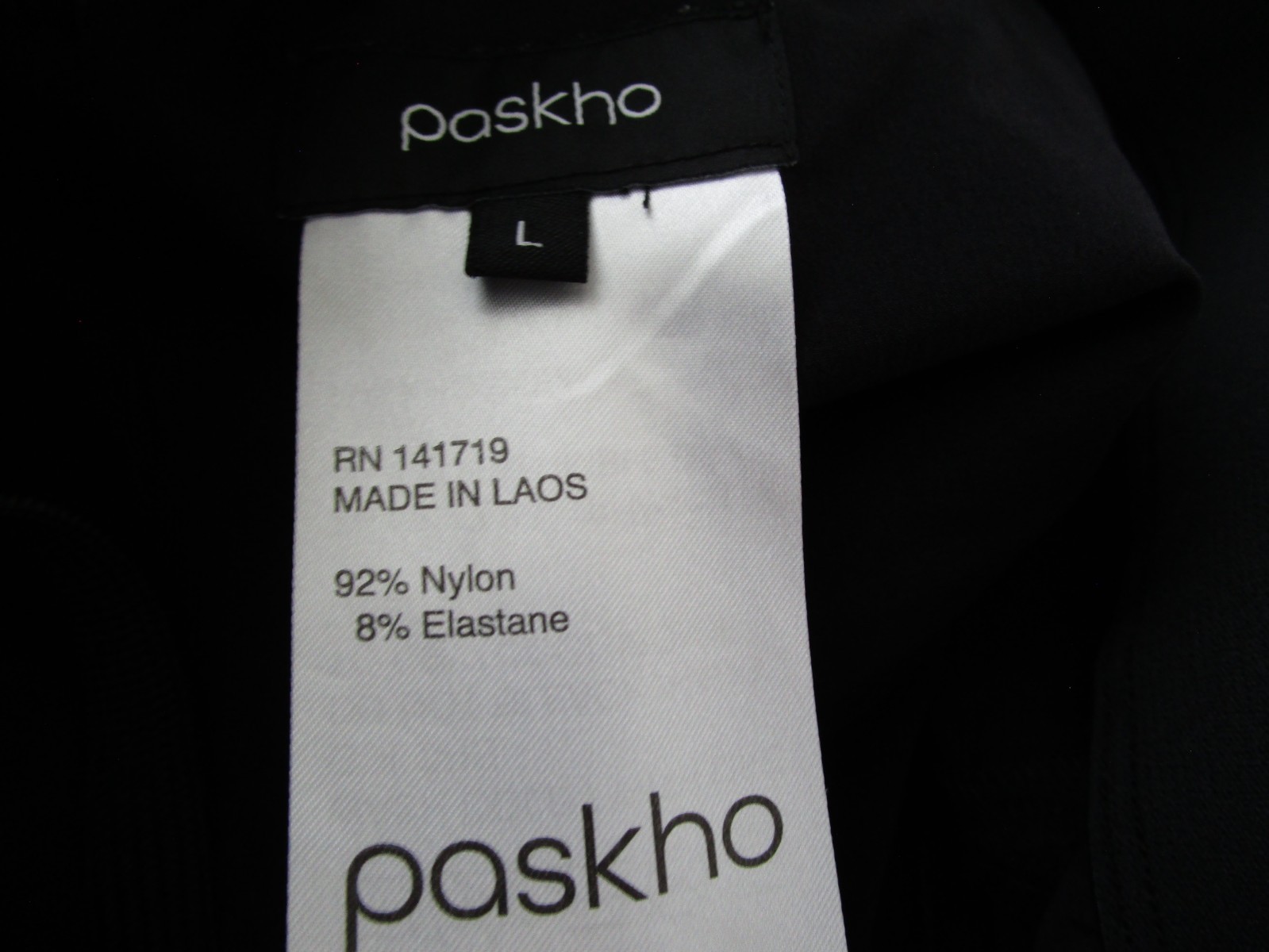 Mens Large Paskho Pants Nylon black