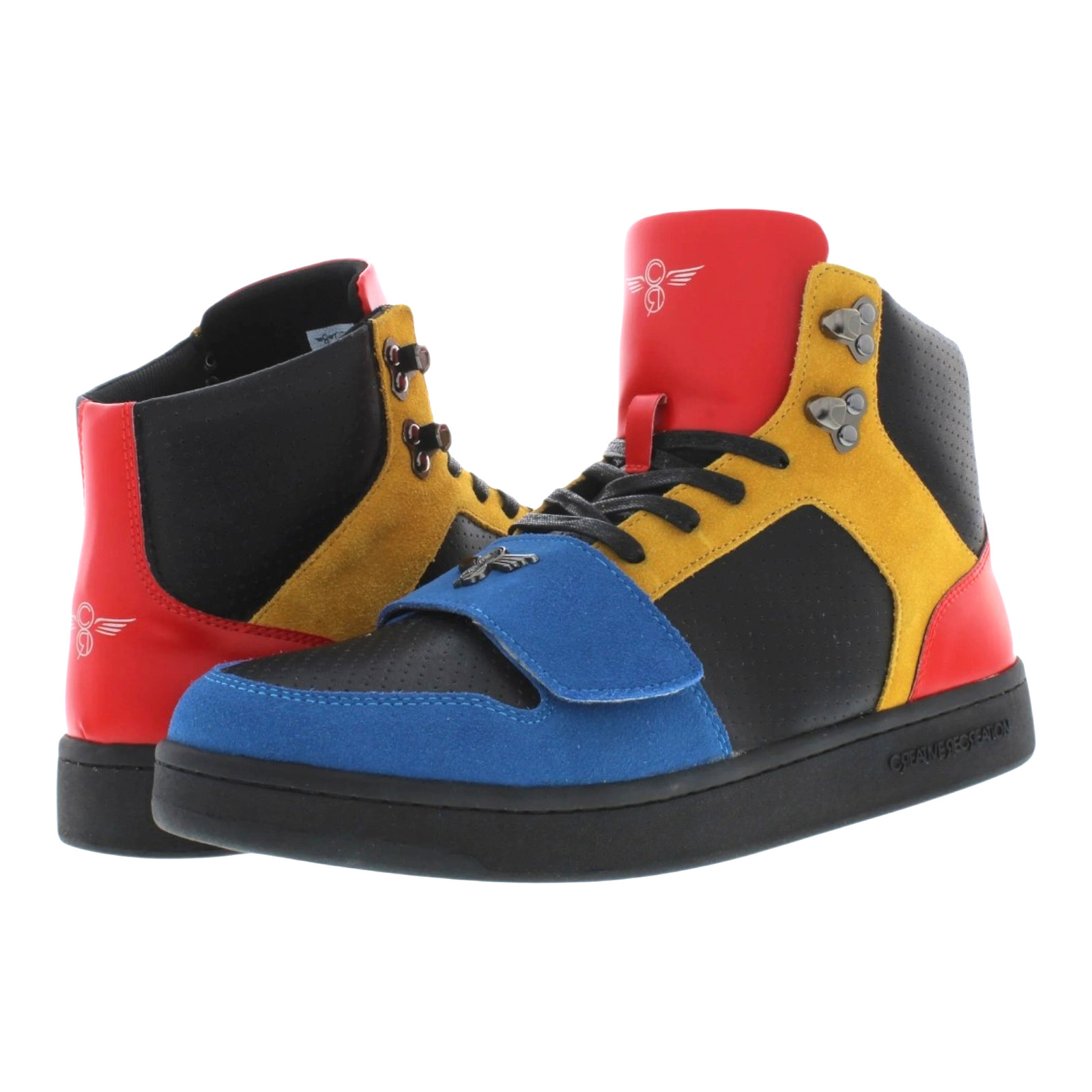 Creative Recreation Cesario Lux Men’s Shoes Black / Blue / Gold / Red Size 9.5