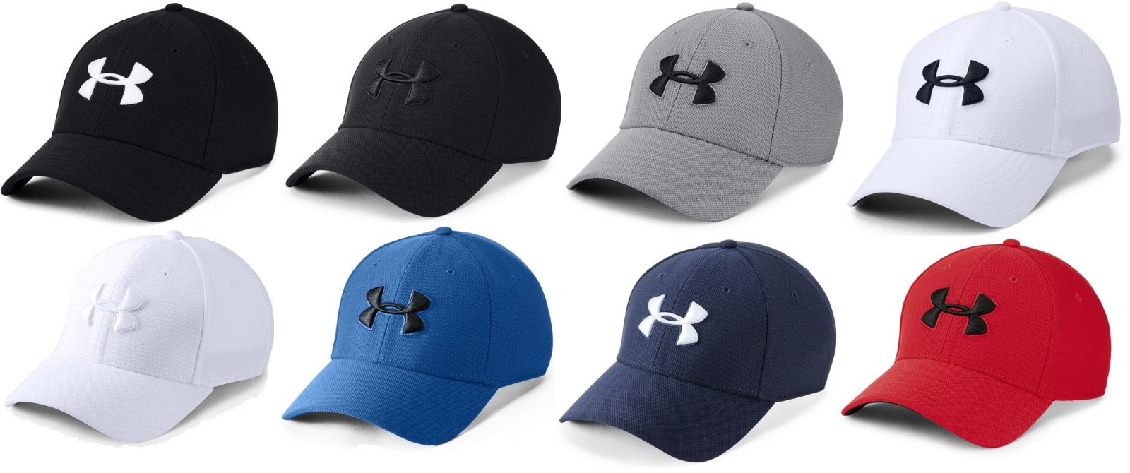 Under Armour Men’s UA Blitzing 3.0 Stretch Fit Cap Flex Hat Many Colors & Sizes
