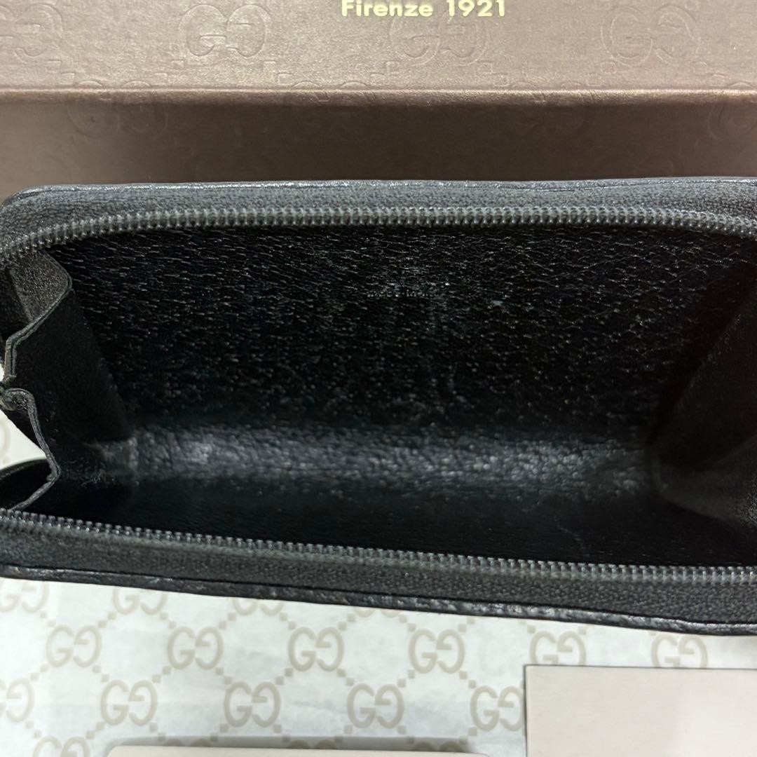 GUCCI Wallet Coin Case Small Change Purse GG Canvas